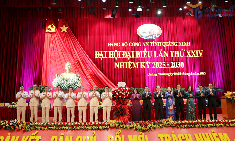 Đại hội đại biểu Đảng bộ Công an tỉnh lần thứ XXIV, nhiệm kỳ 2025-2030