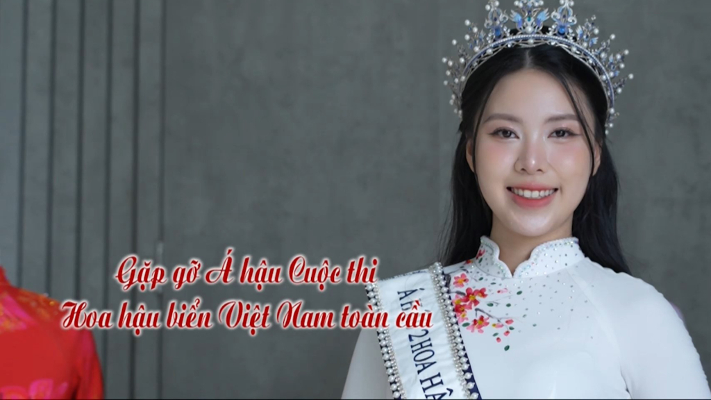 Gặp gỡ Á hậu Cuộc thi hoa hậu biển Việt Nam toàn cầu