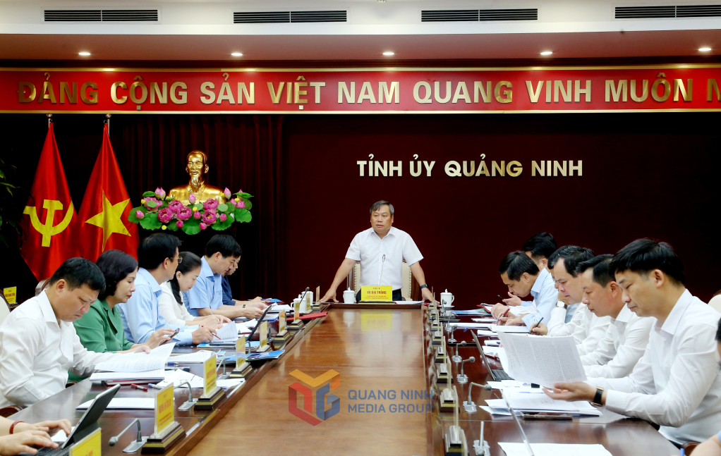 Giao ban Thường trực Tỉnh ủy