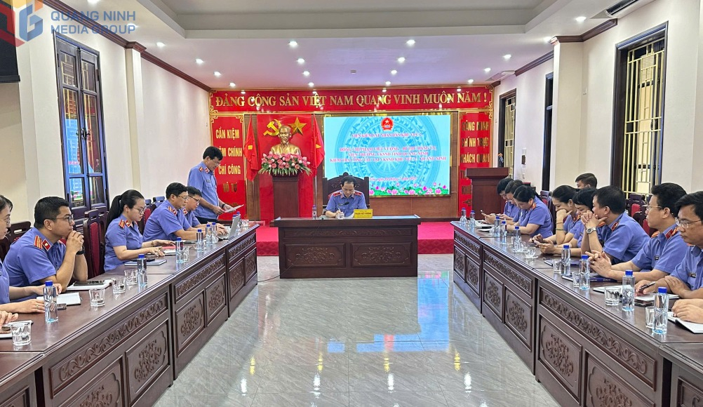 Đoàn kiểm tra VKSND tỉnh kiểm tra việc triển khai thực hiện nhiệm vụ sau sắp xếp, tinh gọn tổ chức bộ máy tại VKSND khu vực 2.