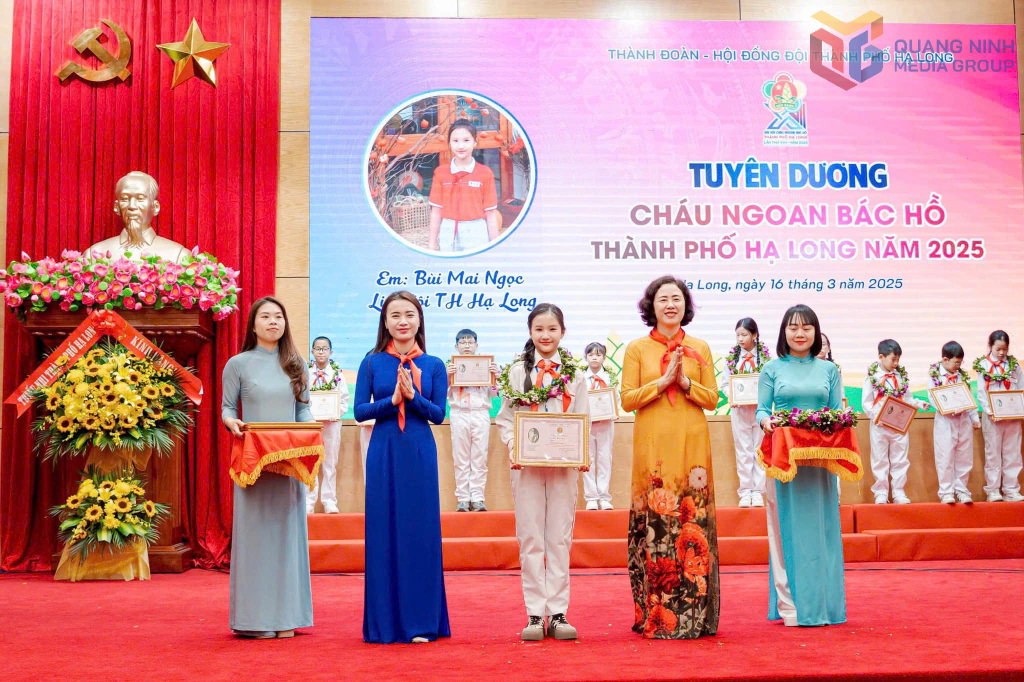 Mai Ngọc được tuyên dương