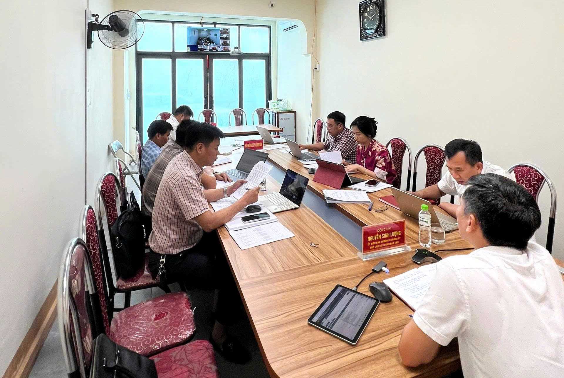 UBND đặc khu Vân Đồn tiếp công dân theo hình thức trực tuyến, tháng 8/2025. Ảnh: Địa phương cung cấp