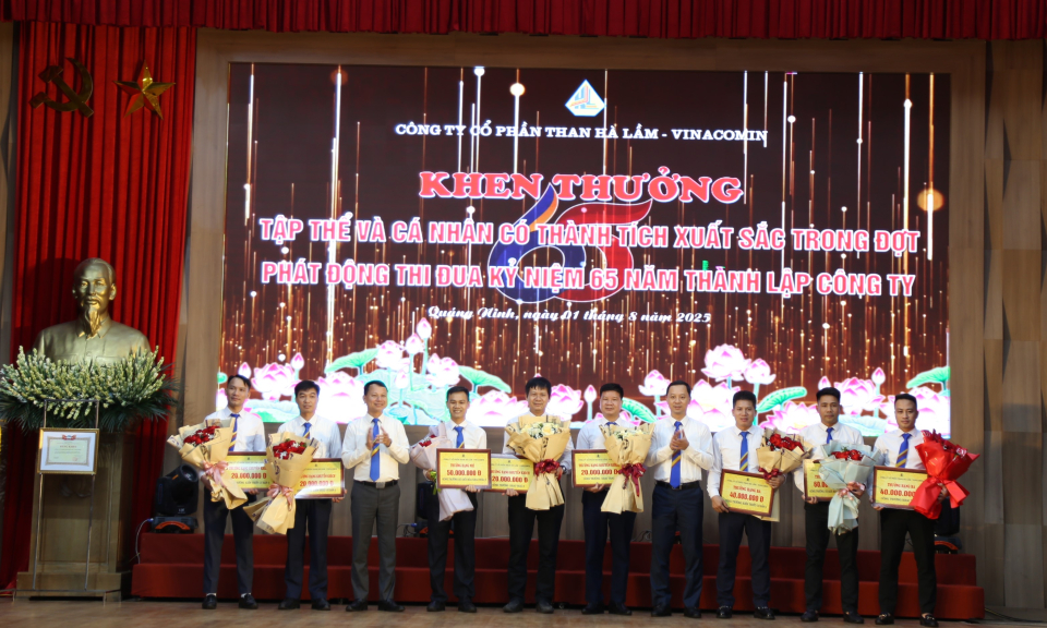 Công ty CP Than Hà Lầm kỷ niệm 65 năm thành lập