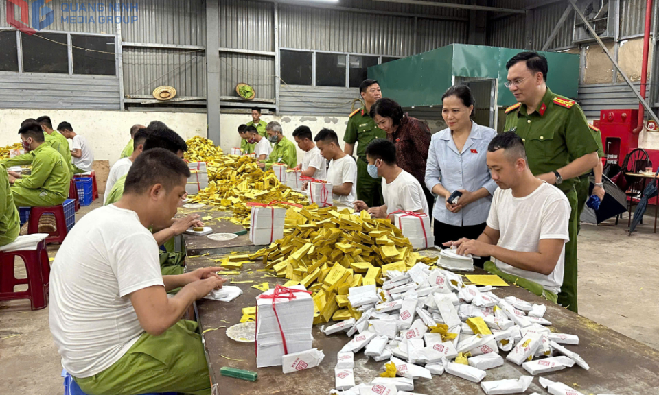Đoàn khảo sát Ủy Ban Văn hóa và xã hội của Quốc hội làm việc tại Cơ sở cai nghiện ma túy tỉnh