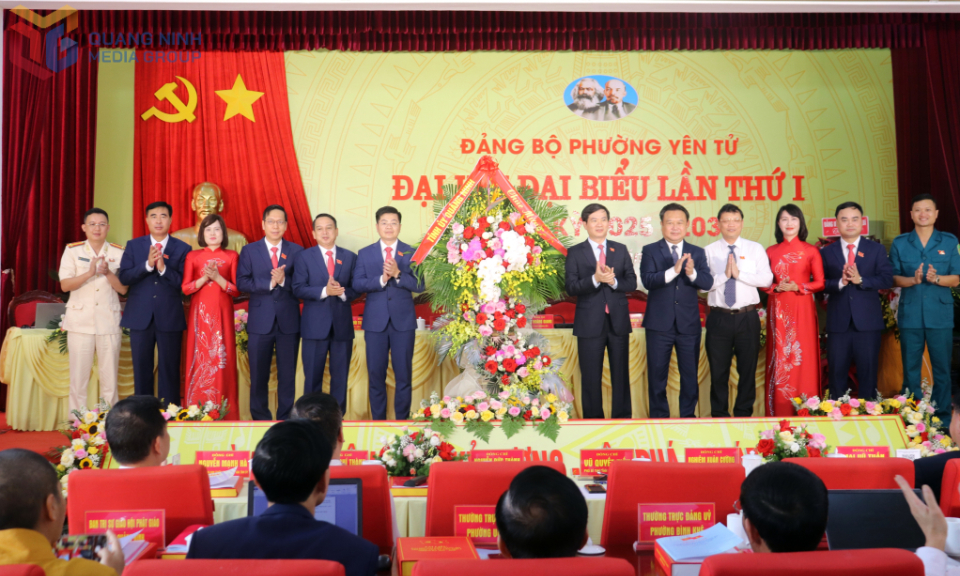 Đại hội đại biểu Đảng bộ phường Yên Tử lần thứ I