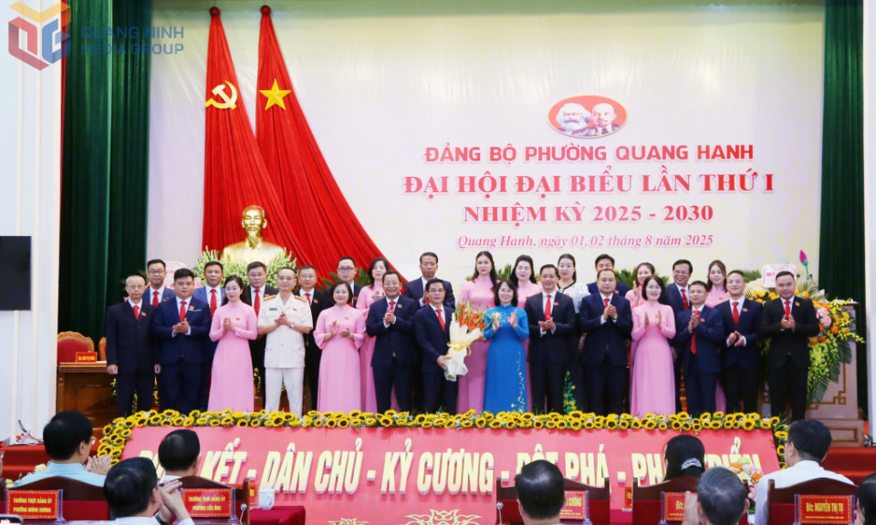 Đại hội đại biểu Đảng bộ phường Quang Hanh lần thứ I, nhiệm kỳ 2025-2030