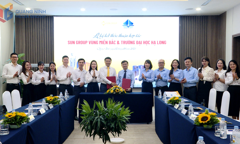 Trường Đại học Hạ Long ký kết hợp tác với Sun Group Vùng miền Bắc