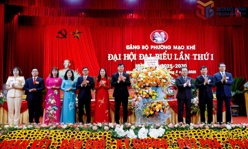 Đại hội Đại biểu Đảng bộ phường Mạo Khê lần thứ I, nhiệm kỳ 2025-2030