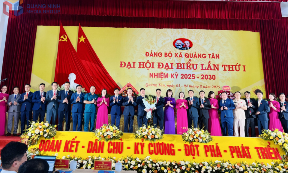 Đại hội đại biểu Đảng bộ xã Quảng Tân lần thứ I, nhiệm kỳ 2025-2030