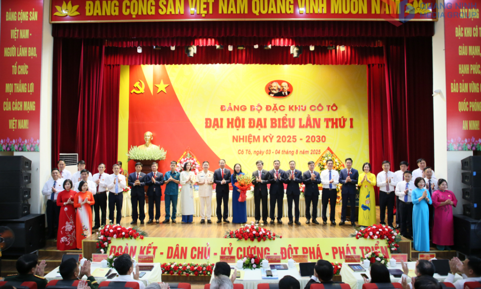 Đại hội Đảng bộ đặc khu Cô Tô lần thứ I, nhiệm kỳ 2025-2030