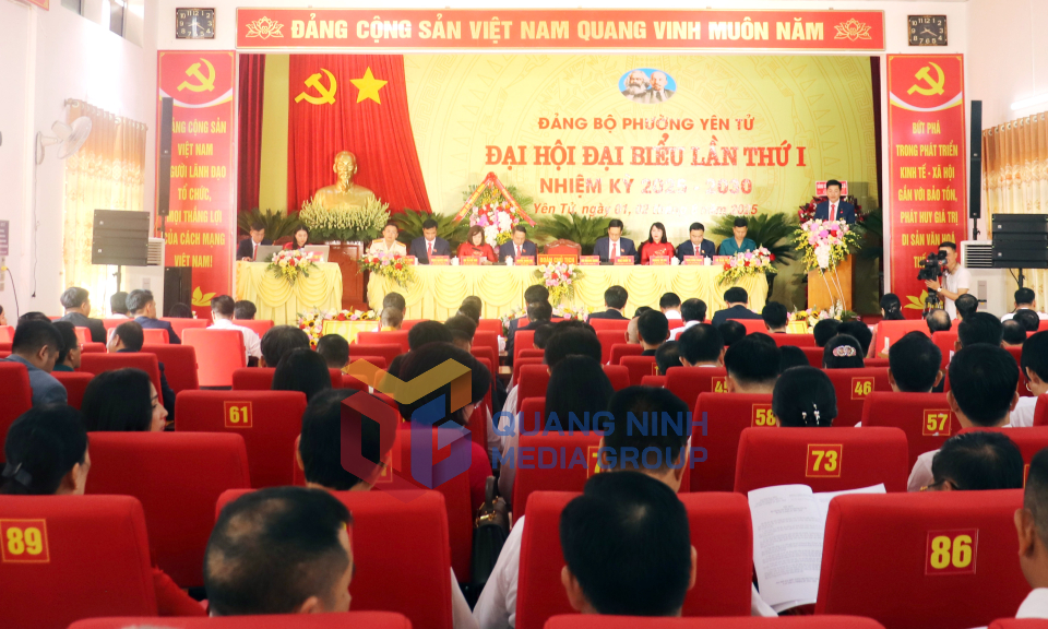 Đại hội đại biểu Đảng bộ phường Yên Tử lần thứ I, tháng 8-2025