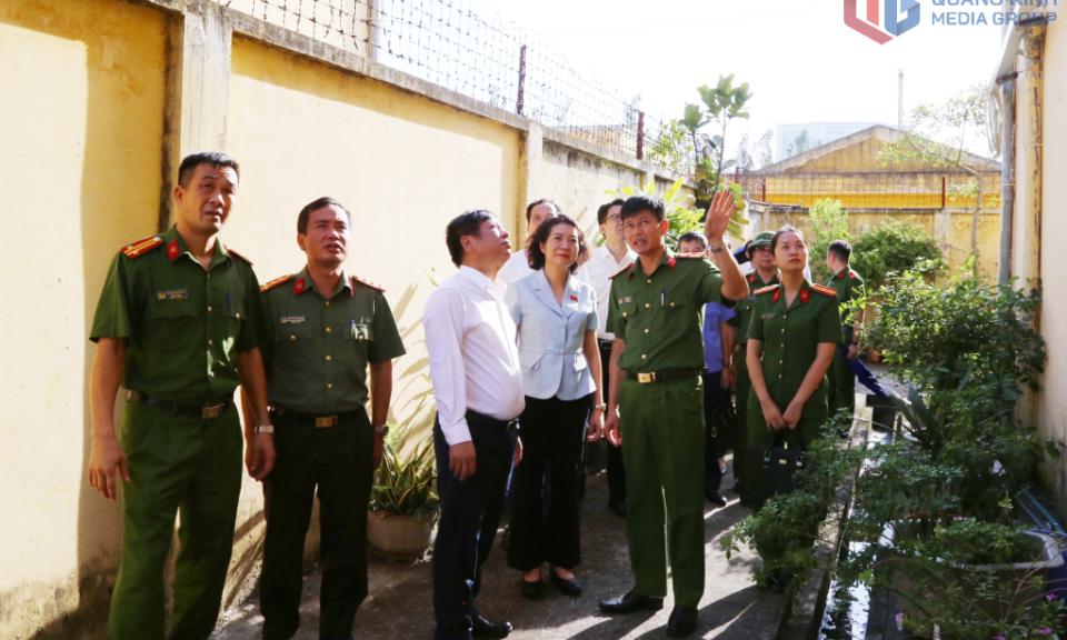 Đoàn khảo sát Ủy ban Pháp luật và Tư pháp của Quốc hội làm việc tại Quảng Ninh