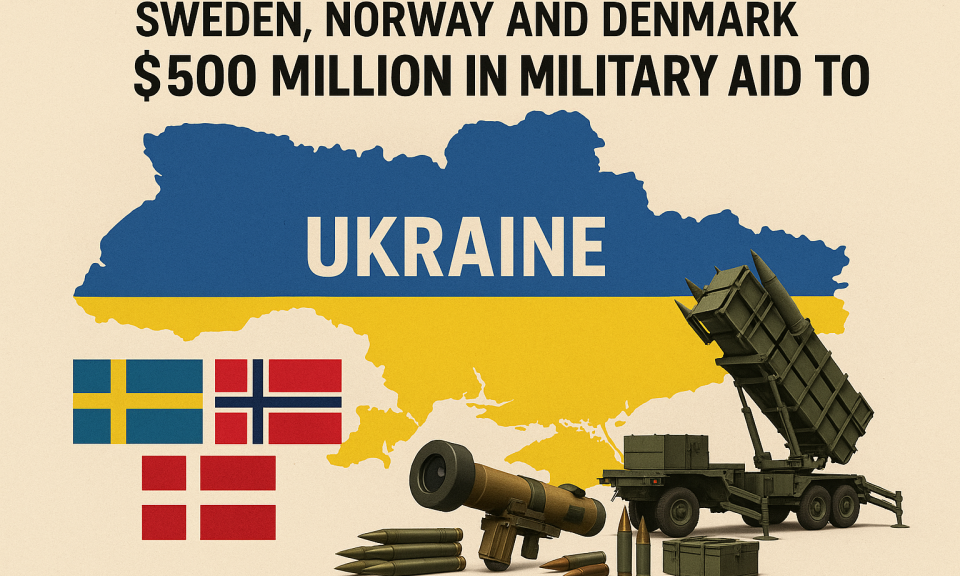 Thụy Điển, Na Uy, Đan Mạch viện trợ vũ khí Mỹ cho Ukraine
