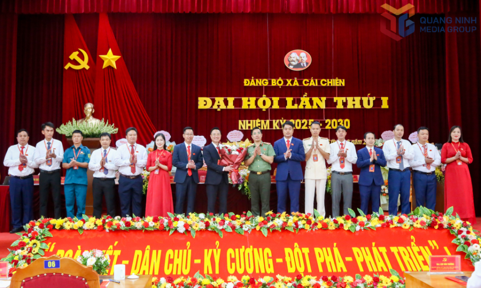 Đại hội Đảng bộ xã Cái Chiên lần thứ I, nhiệm kỳ 2025-2030