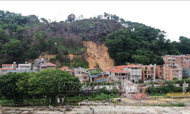 Lở đất tại Quảng Châu (Trung Quốc), nhiều người mất tích