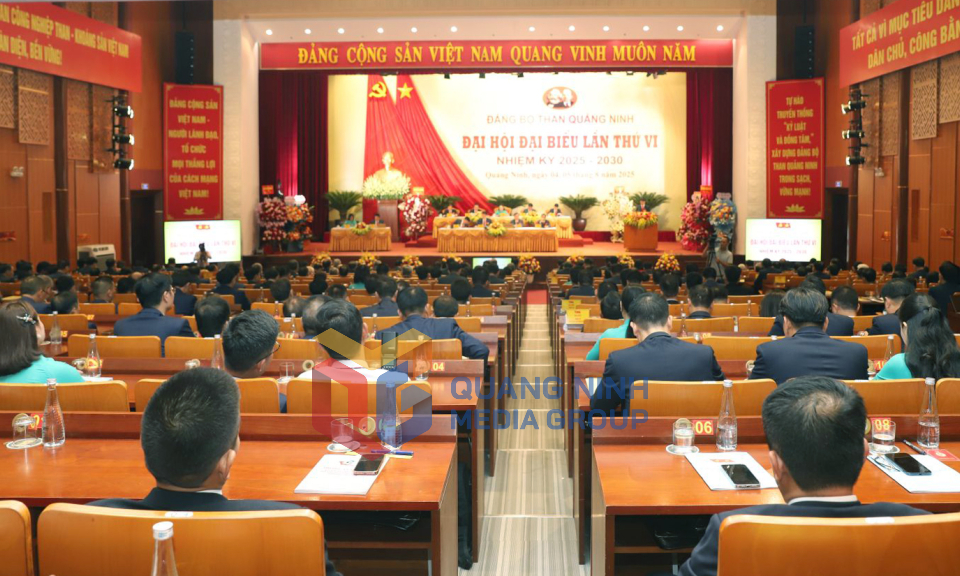 Đảng bộ Than Quảng Ninh Đại hội đại biểu lần thứ VI, nhiệm kỳ 2025 - 2030, tháng 8-2025