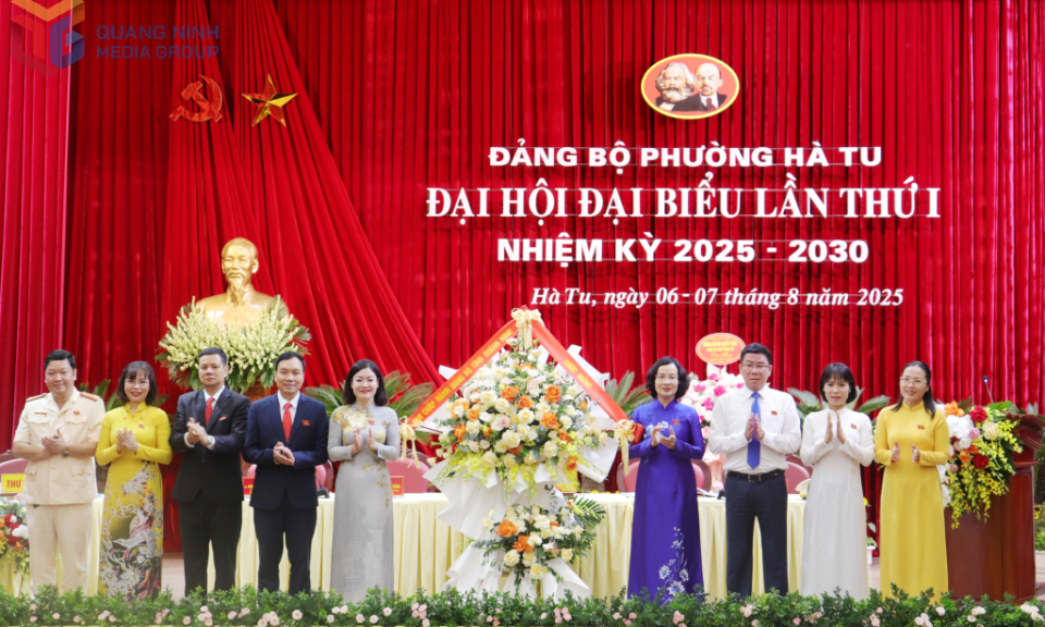 Đại hội đại biểu Đảng bộ phường Hà Tu lần thứ I, nhiệm kỳ 2025 - 2030