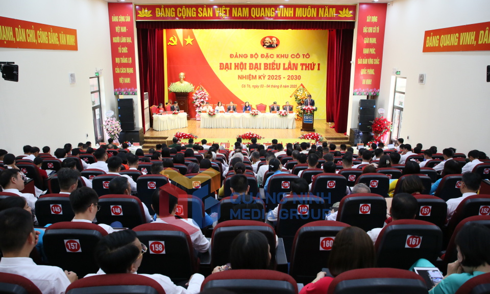 Đại hội Đảng bộ đặc khu Cô Tô lần thứ I, nhiệm kỳ 2025-2030, tháng 8-2025