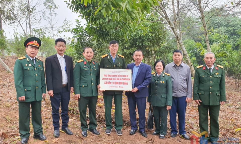 Hội Nạn nhân chất độc da cam/dioxin tỉnh: Điểm tựa đồng hành
