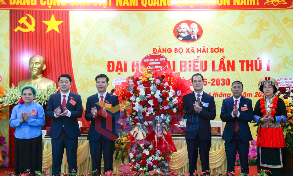 Đại hội Đại biểu Đảng bộ xã Hải Sơn lần thứ I, nhiệm kỳ 2025-2030, tháng 8-2025