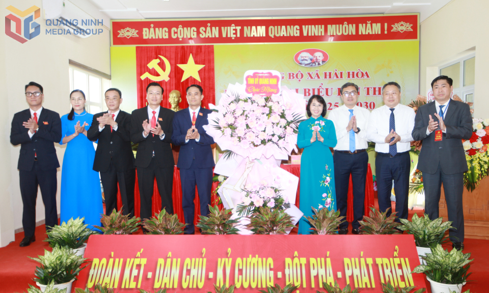 Đại hội đại biểu Đảng bộ xã Hải Hòa lần thứ I, nhiệm kỳ 2025-2030
