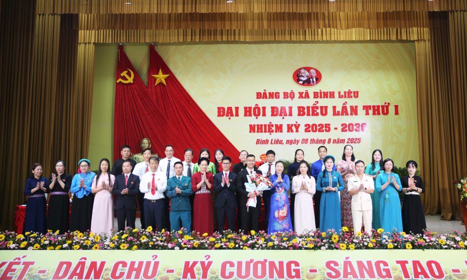 Đại hội đại biểu Đảng bộ xã Bình Liêu lần thứ I, nhiệm kỳ 2025-2030