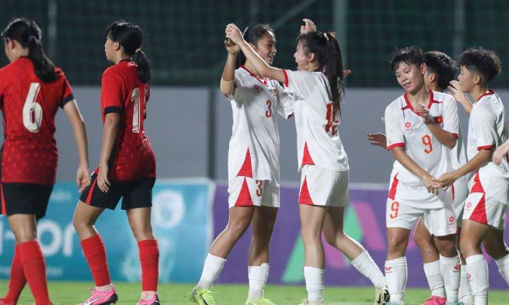 U20 nữ Việt Nam tiến sát vé dự vòng chung kết U20 châu Á 2026