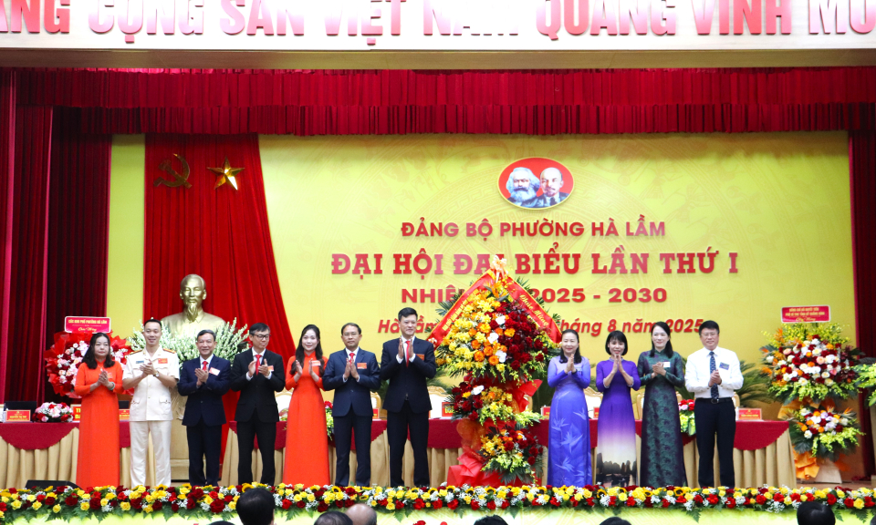 Đại hội đại biểu Đảng bộ phường Hà Lầm lần thứ I, nhiệm kỳ 2025-2030
