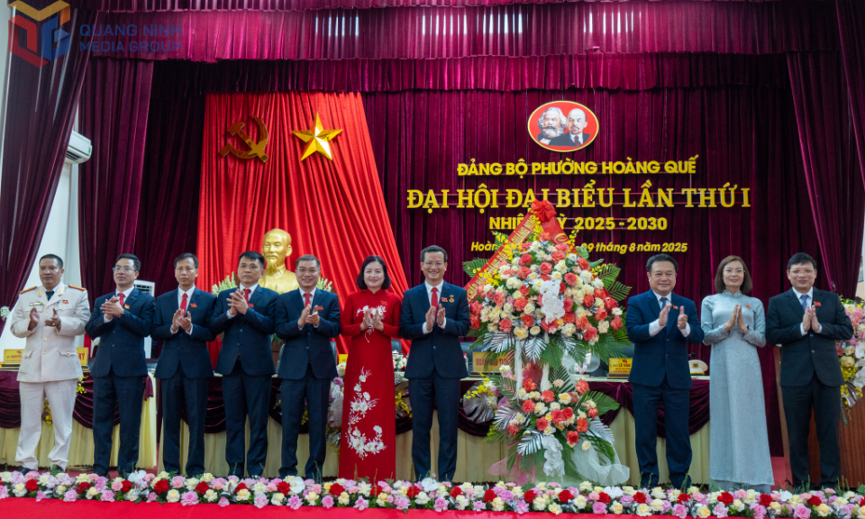 Đại hội đại biểu Đảng bộ phường Hoàng Quế lần thứ I, nhiệm kỳ 2025-2030