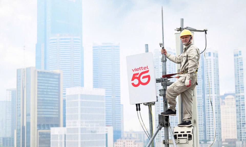 Tốc độ 5G Viettel khẳng định vị thế hàng đầu
