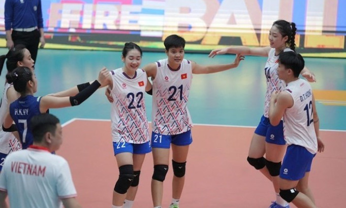 Đội tuyển bóng chuyền nữ U21 Việt Nam vào top 25 thế giới