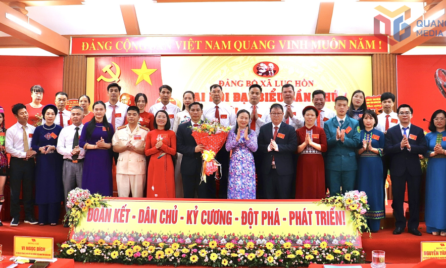 Đại hội đại biểu Đảng bộ xã Lục Hồn lần thứ I, nhiệm kỳ 2025-2030