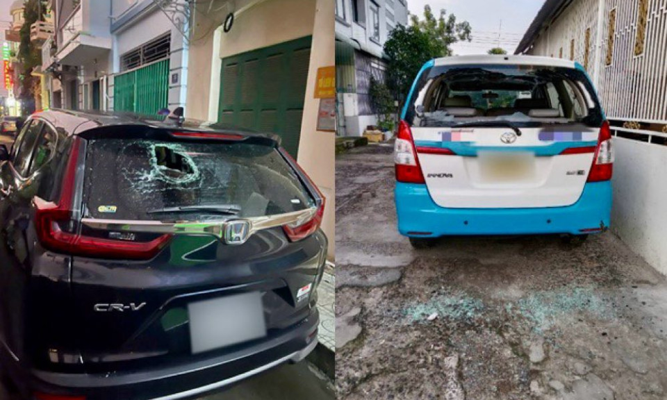 Bắt đối tượng đập phá hàng loạt ôtô trên đường phố Lâm Đồng