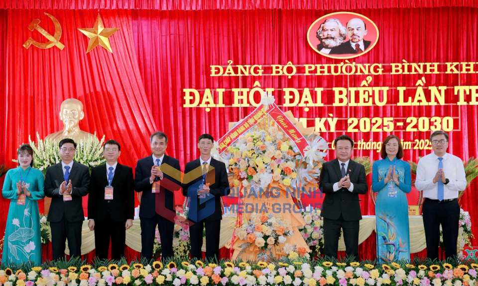 Đại hội đại biểu Đảng bộ phường Bình Khê lần thứ I, nhiệm kỳ 2025-2030, tháng 8-2025