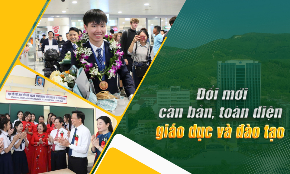 Đổi mới căn bản, toàn diện giáo dục và đào tạo