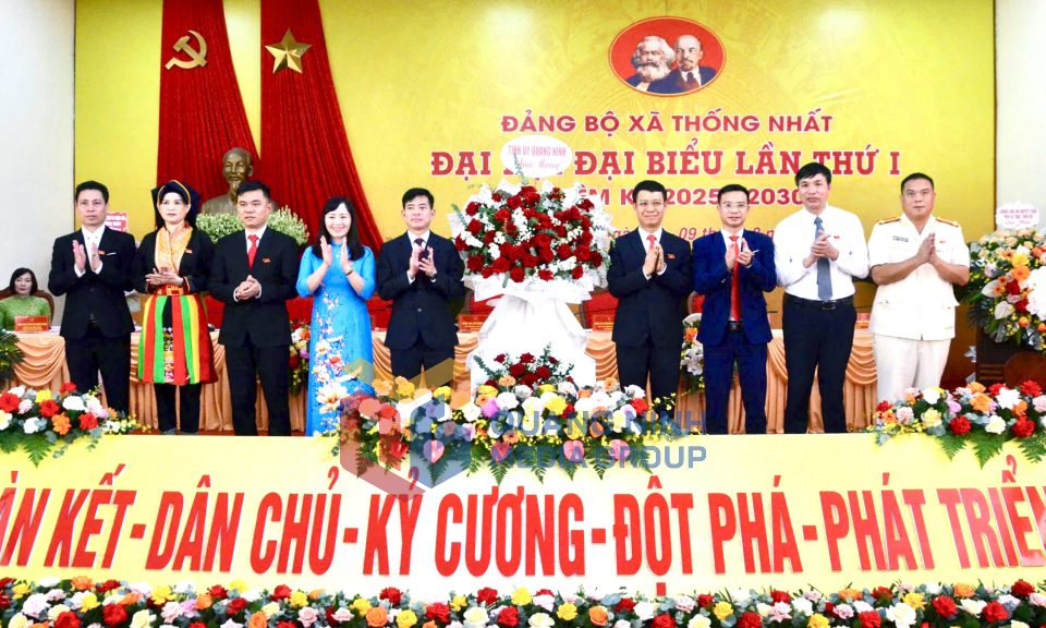 Đại hội đại biểu Đảng bộ xã Thống Nhất lần thứ I, nhiệm kỳ 2025-2030, tháng 8-2025