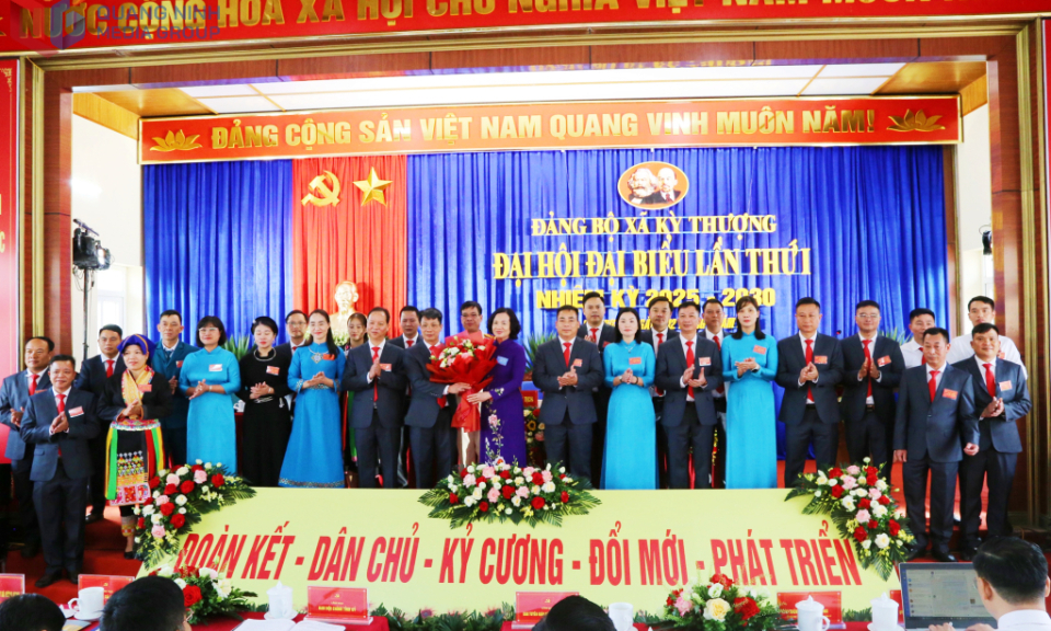 Đại hội đại biểu Đảng bộ xã Kỳ Thượng lần thứ I, nhiệm kỳ 2025-2030