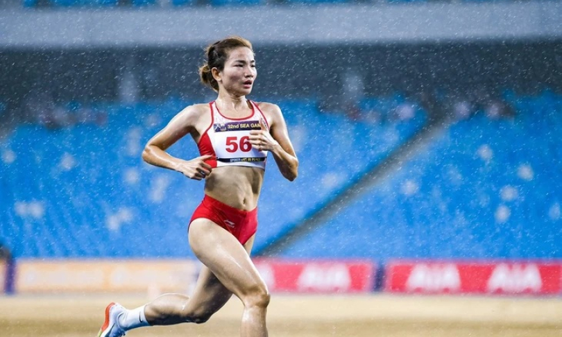Nguyễn Thị Oanh lập hat-trick vàng ở Giải điền kinh quốc gia 2025