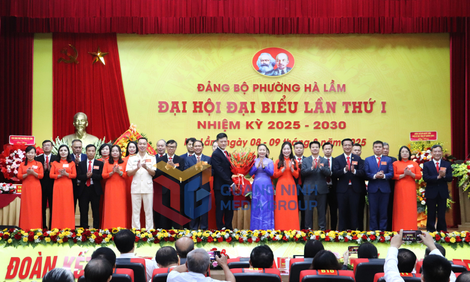 Đại hội đại biểu Đảng bộ phường Hà Lầm lần thứ I, nhiệm kỳ 2025-2030, tháng 8-2025