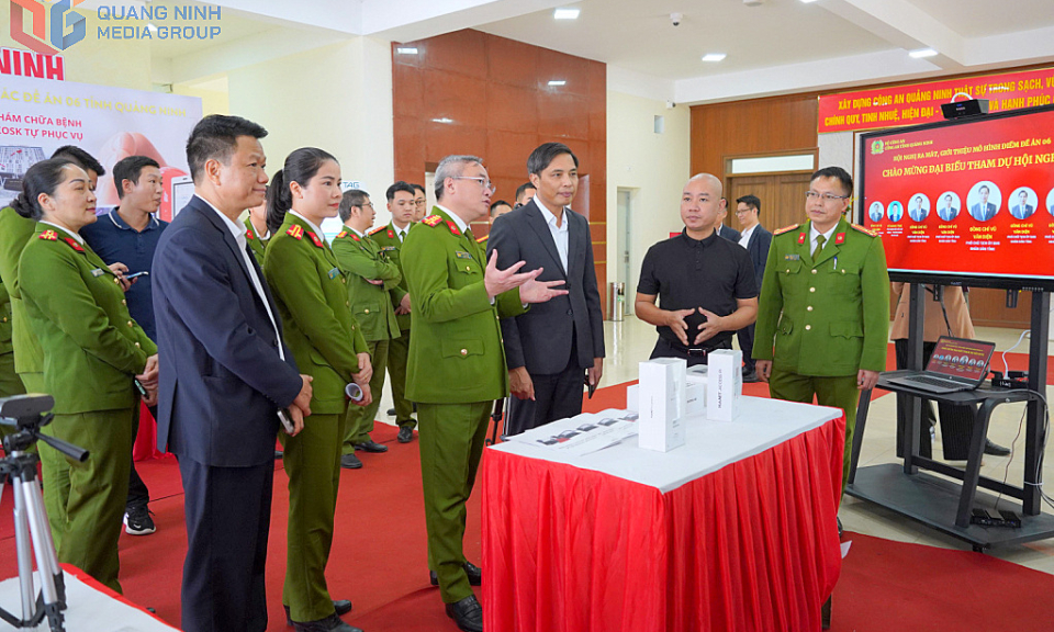 Công an Quảng Ninh: Tiên phong trên hành trình chuyển đổi số