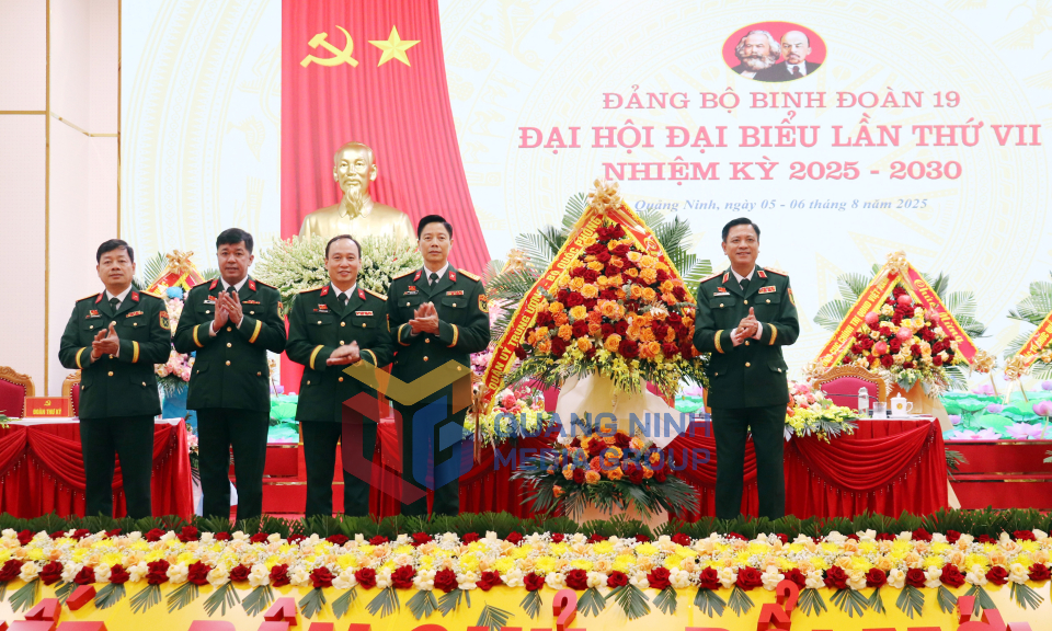 Đại hội đại biểu Đảng bộ Binh đoàn 19 lần thứ VII, nhiệm kỳ 2025-2030, tháng 8-2025