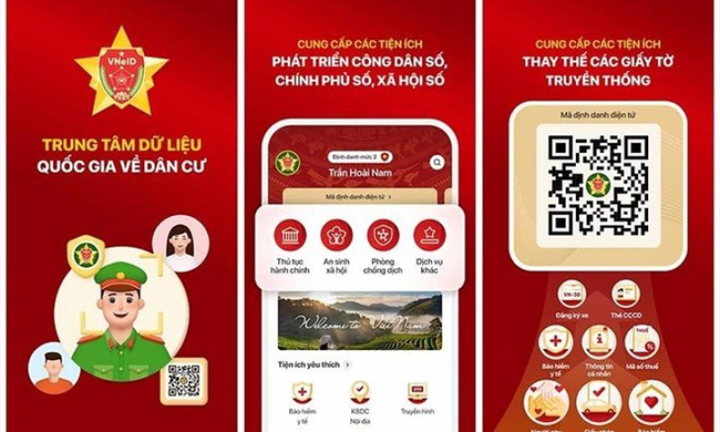 Ba bước đổi thẻ căn cước trên VNeID do sắp xếp, điều chỉnh đơn vị hành chính
