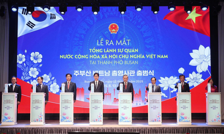 Ra mắt Tổng lãnh sự quán Việt Nam tại Busan, Hàn Quốc
