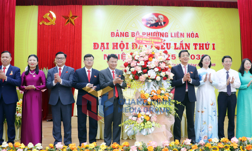 Đại hội đại biểu Đảng bộ phường Liên Hoà lần thứ I, nhiệm kỳ 2025-2030, tháng 8-2025