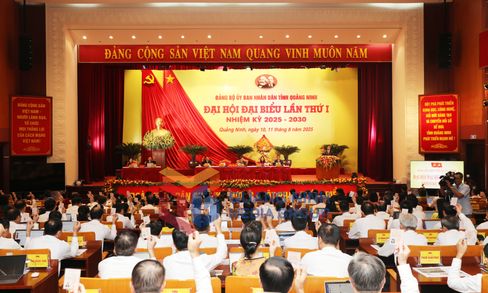 Đại hội đại biểu Đảng bộ UBND tỉnh lần thứ I, nhiệm kỳ 2025-2030
