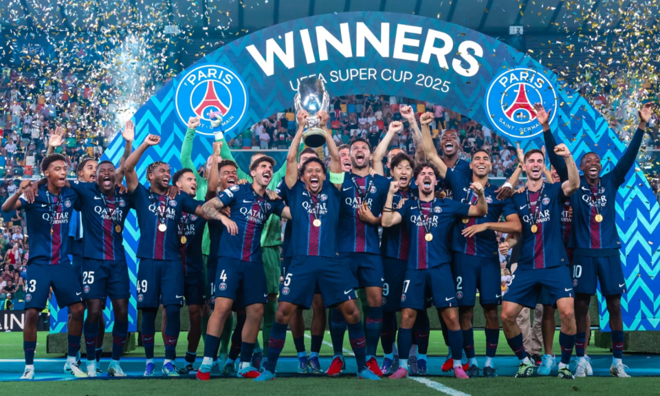 PSG đoạt Siêu cúp châu Âu sau khi 'chấp' Tottenham 2 bàn