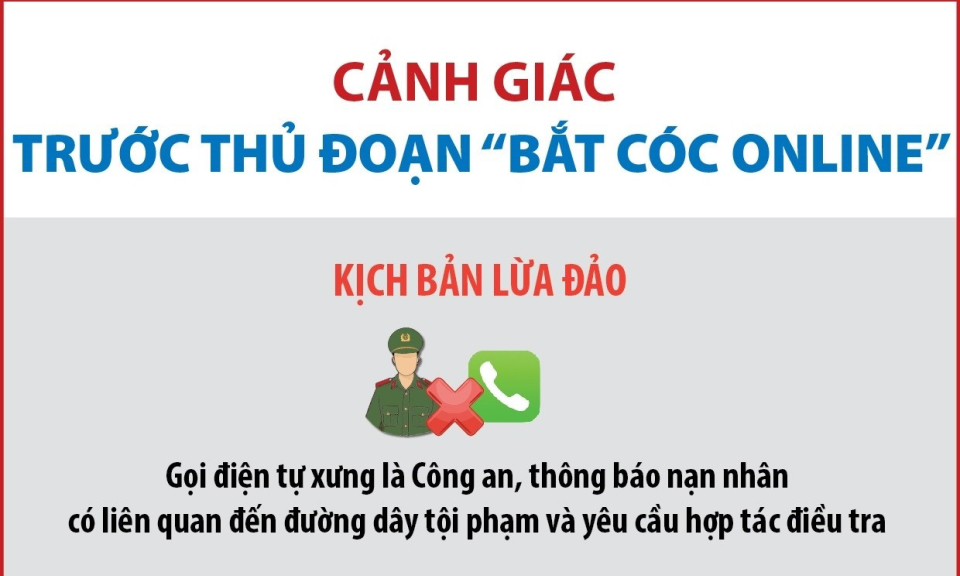 Cảnh giác trước thủ đoạn “bắt cóc online”