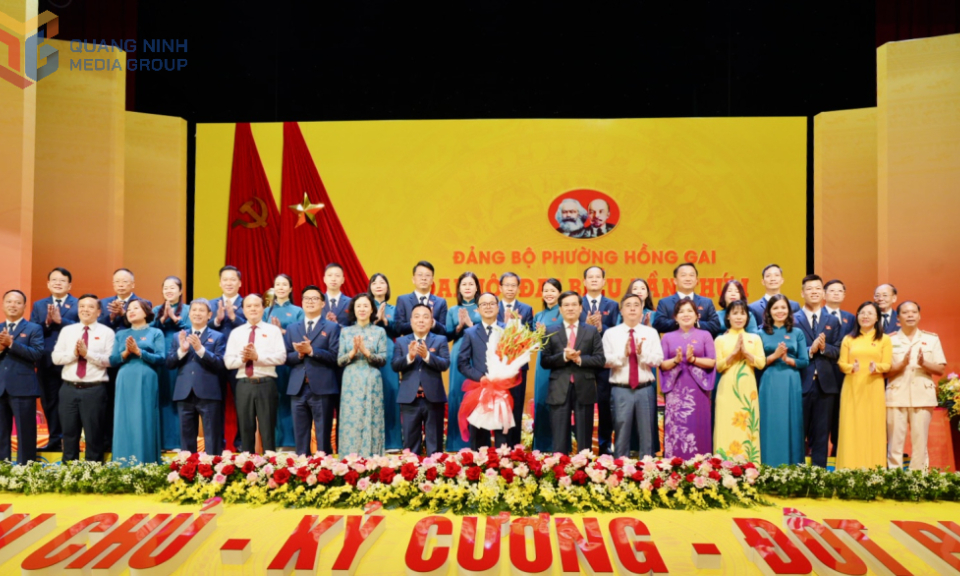 Đại hội đại biểu Đảng bộ phường Hồng Gai lần thứ I, nhiệm kỳ 2025-2030