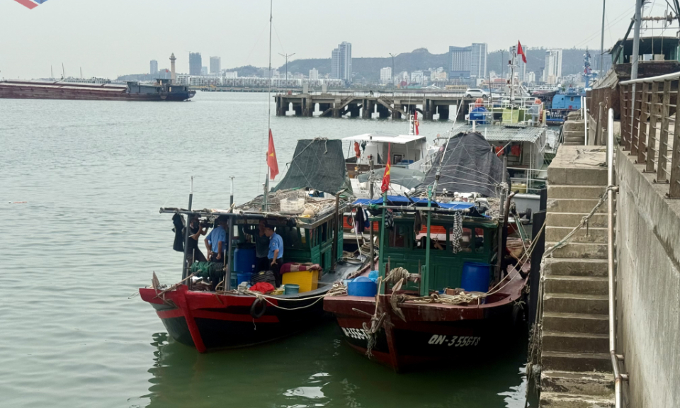 Liên tiếp phát hiện tàu cá đánh bắt thủy sản trong vùng cấm