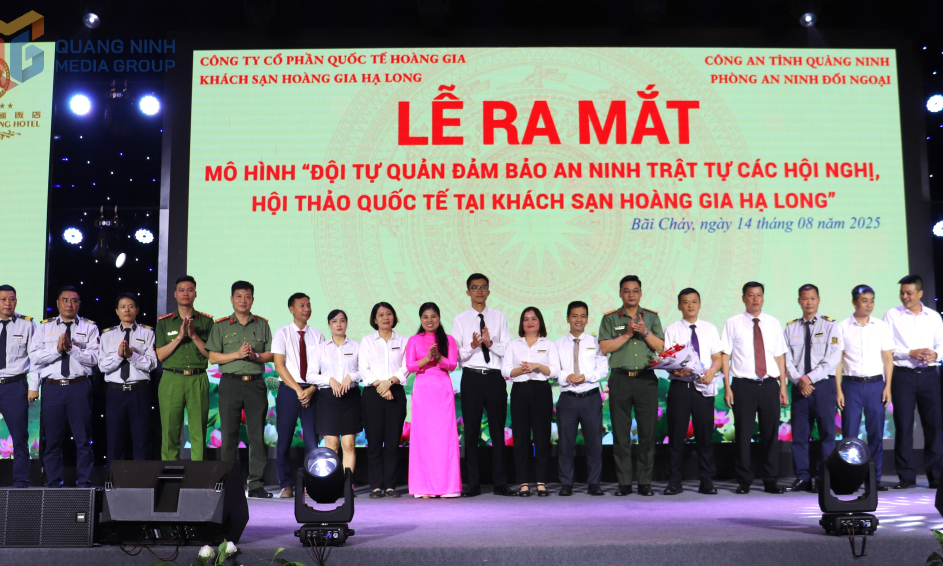 Ra mắt mô hình đội tự quản đảm bảo ANTT các sự kiện quốc tế